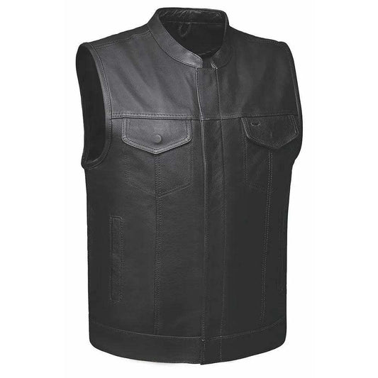 Iron Rider - Mens SOA Style Club Vest - Unik Just for Bikers - Flyclothing LLC