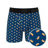 The Itty Bitty Buns | Hotdog Ball Hammock® Pouch Underwear With Fly - Shinesty - Flyclothing LLC