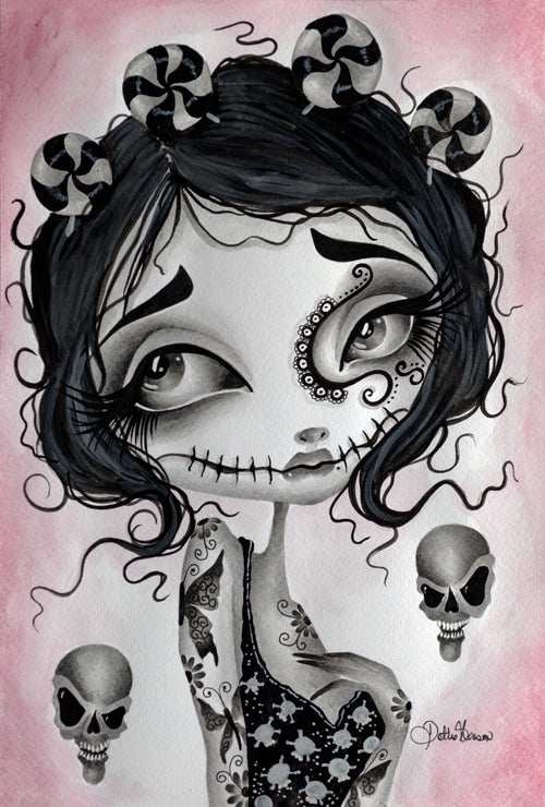 Black Market Art Company Izabella Print - Black Market Art Company - Flyclothing LLC