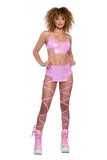 J-Valentine JR140 - Metallic Harness Wrap Skirt - J. Valentine - Flyclothing LLC