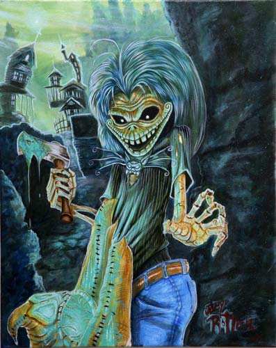 Black Market Art Company Jacking Eddie Print - Black Market Art Company - Flyclothing LLC