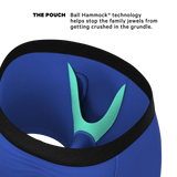 The Jackson | Blue Cowboy Shinesty x Diamond Cross Ranch Ball Hammock® Pouch Underwear With Fly - Shinesty - Flyclothing LLC