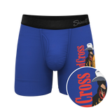 The Jackson | Blue Cowboy Shinesty x Diamond Cross Ranch Ball Hammock® Pouch Underwear With Fly - Shinesty - Flyclothing LLC