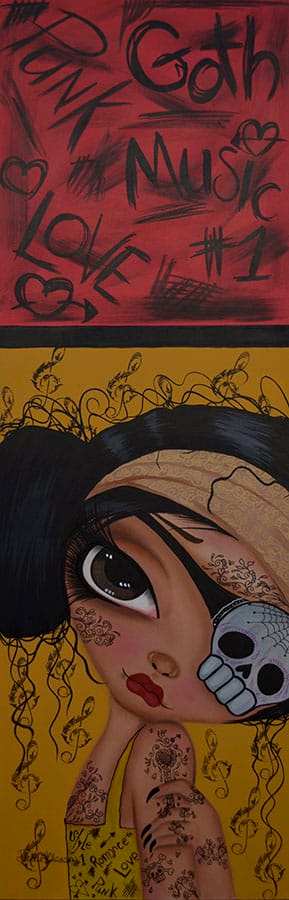 Black Market Art Company Jade Punk World Print - Black Market Art Company - Flyclothing LLC