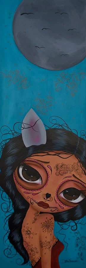 Black Market Art Company Jewls Day of the Dead Print - Black Market Art Company - Flyclothing LLC