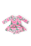 Jingle Bows L/S Twirl Bodysuit - Mila & Rose ® - Flyclothing LLC
