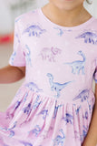 Jurassic Joy S/S Pocket Twirl Dress - Mila & Rose ® - Flyclothing LLC