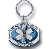 Emergency Medical Technician Metal Key Chain with Enameled Details - Siskiyou Originals - Flyclothing LLC