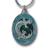 Southwestern Gecko Metal Key Chain with Enameled Details - Siskiyou Originals - Flyclothing LLC