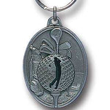 Golf Metal Key Chain with Enameled Details - Siskiyou Originals - Flyclothing LLC