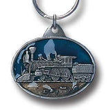 Steam Engi Metal Key Chain with Enameled Detailsne - Siskiyou Originals - Flyclothing LLC