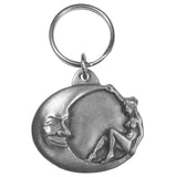 Moon/Lady Antiqued Keyring - Siskiyou Originals - Flyclothing LLC