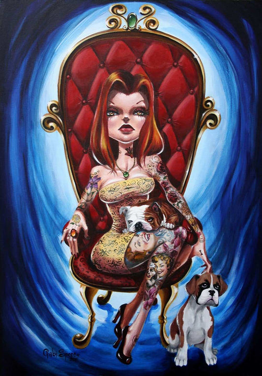 Black Market Art Company Kanina Print - Black Market Art Company - Flyclothing LLC