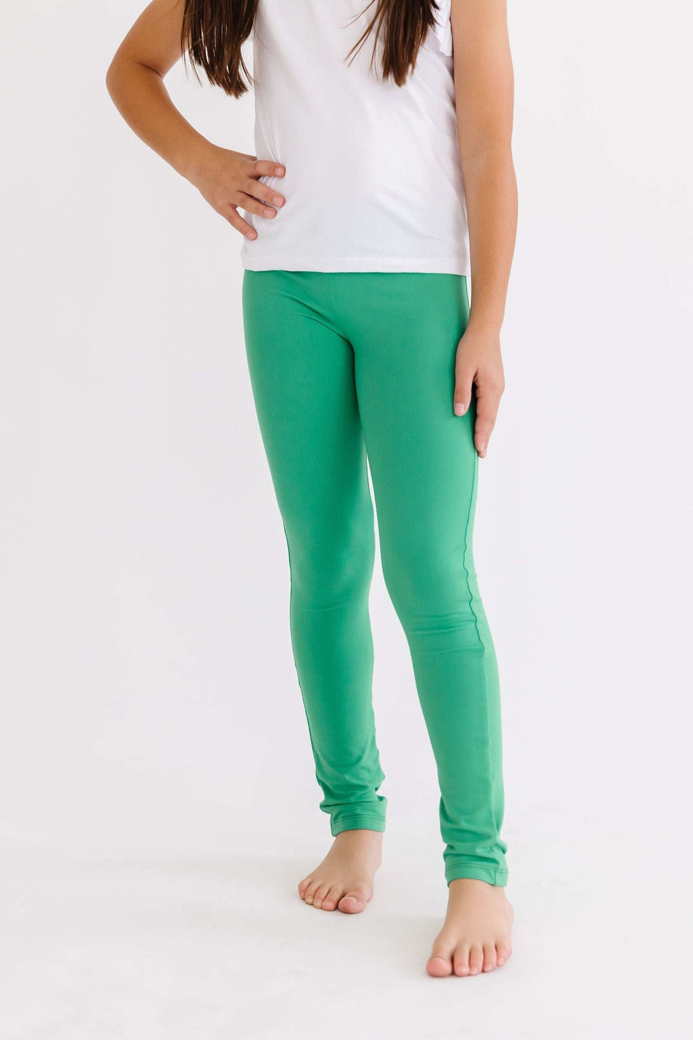 Kelly Green Leggings - Mila & Rose ® - Flyclothing LLC