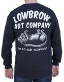 Black Market Art Company Kills on Contact Men's Long Sleeve T-Shirt - Black Market Art Company - Flyclothing LLC