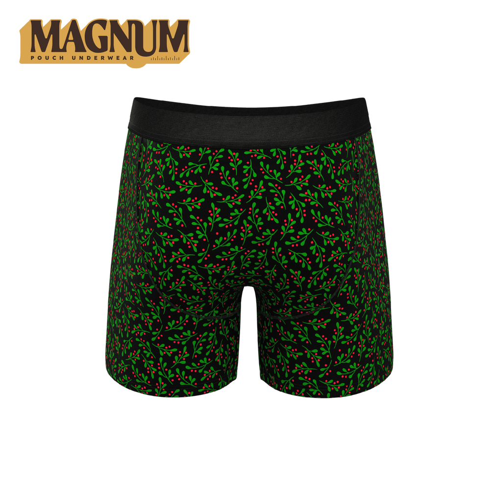 The Kiss Me There | Mistletoe Ball Hammock® Magnum Big Pouch Underwear - Shinesty - Flyclothing LLC