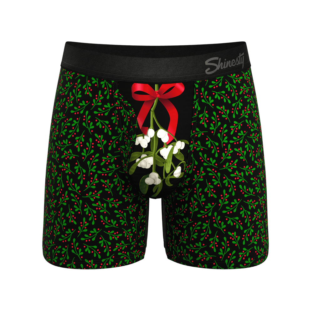 The Kiss Me There | Mistletoe Ball Hammock® Magnum Big Pouch Underwear - Shinesty - Flyclothing LLC