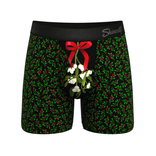 The Kiss Me There | Mistletoe Ball Hammock® Magnum Big Pouch Underwear - Shinesty - Flyclothing LLC