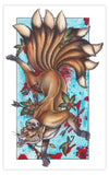 Black Market Art Company Kitsune Print - Black Market Art Company - Flyclothing LLC