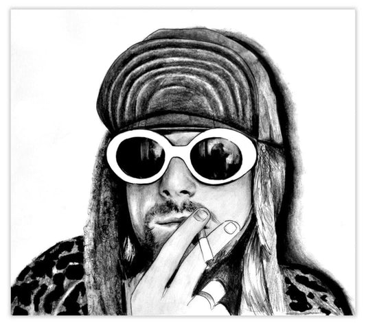 Black Market Art Company Kurt Print - Black Market Art Company - Flyclothing LLC