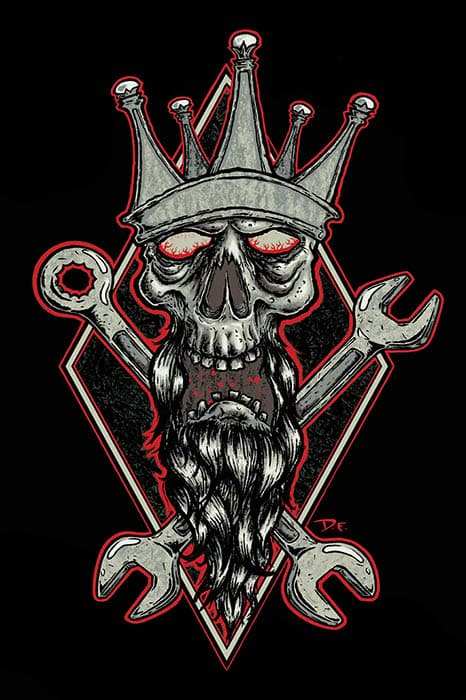 Black Market Art Company Kustom King Print - Black Market Art Company - Flyclothing LLC