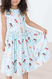 Happy as a Clam Tank Twirl Dress - Mila & Rose ® - Flyclothing LLC
