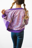 Purple Sequin Jacket - Mila & Rose ® - Flyclothing LLC