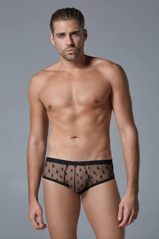 Allure Lingerie Men’s Star Brief - Allure Lingerie - Flyclothing LLC