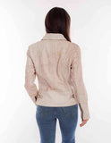 Scully Leather Cream Concho Ladies Jacket - Scully Leather - Flyclothing LLC