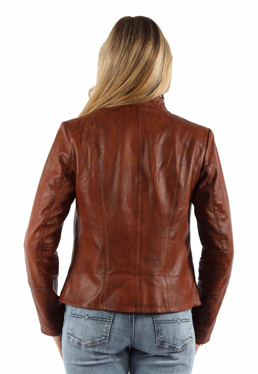 Scully Leather Leatherwear Womens Zip Front Jacket - Scully Leather - Flyclothing LLC