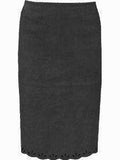 Scully Leather Black Sophie Skirt - Scully Leather - Flyclothing LLC