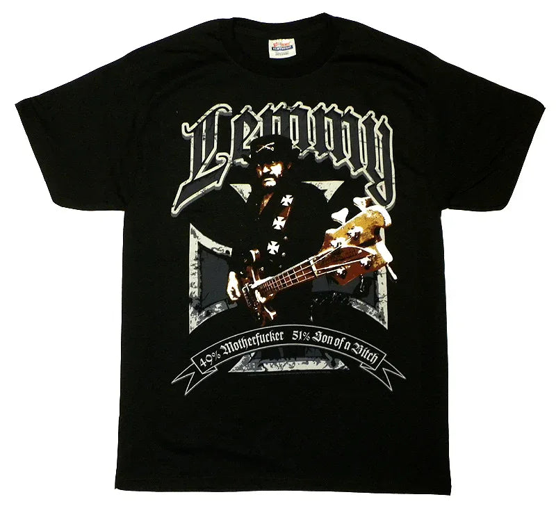Lemmy 49% T-Shirt - Motorhead - Flyclothing LLC