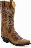 Old West Burnt Tan Women's Fashion Wear Boots - Old West - Flyclothing LLC