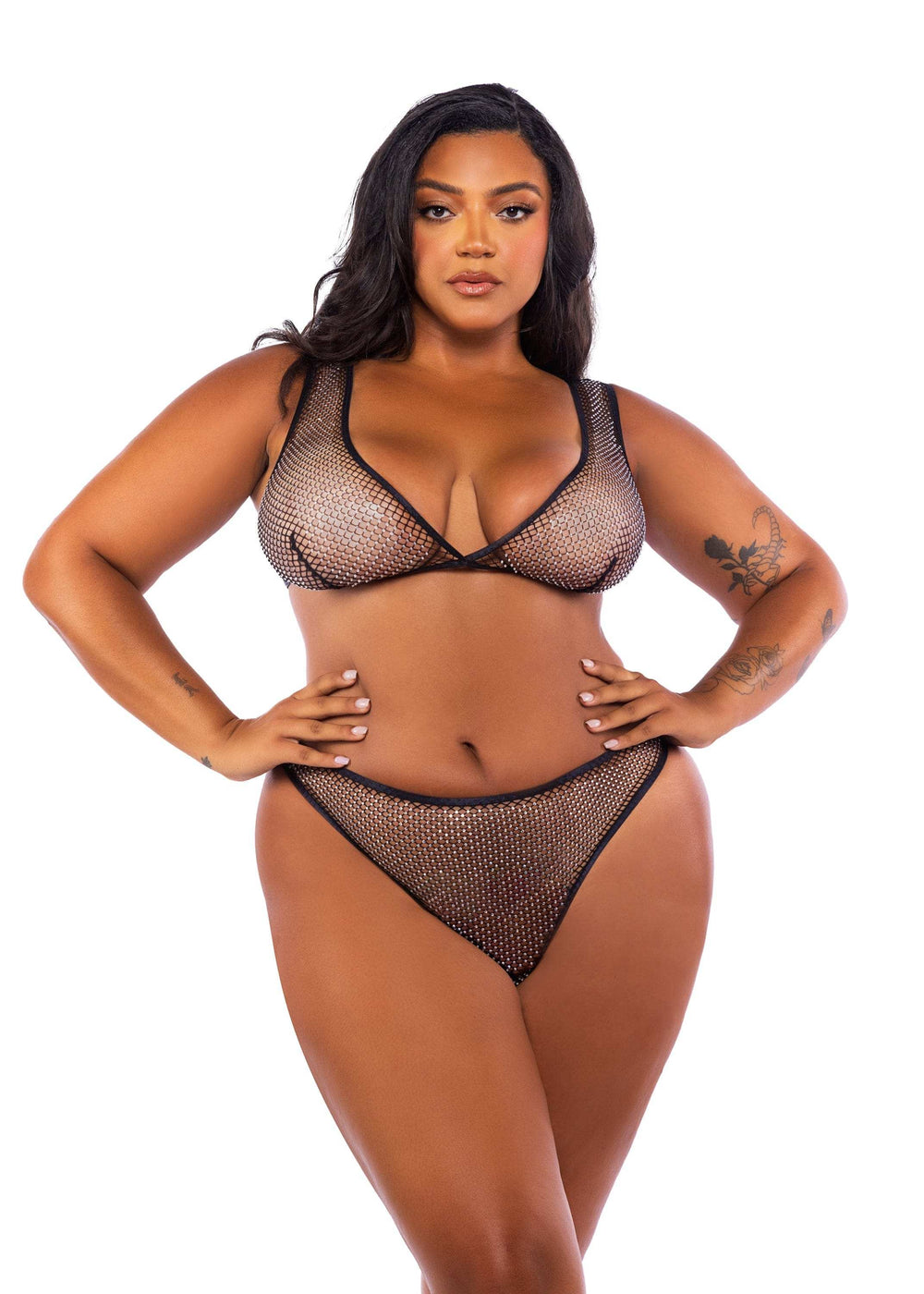 Roma Costume Think Pink Rhinestone Tube 2-Piece Short Set - Roma Costume - Flyclothing LLC