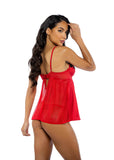 Roma Costume Love & Lust Babydoll 2-Piece Set - Roma Costume - Flyclothing LLC