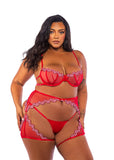 Roma Costume Peppermint Kiss 3-Piece Chaps Set - Roma Costume - Flyclothing LLC