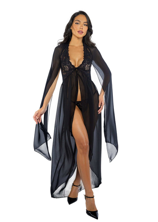 Roma Costume Smoldering Maxi Nightgown 2-Piece Set - Roma Costume - Flyclothing LLC