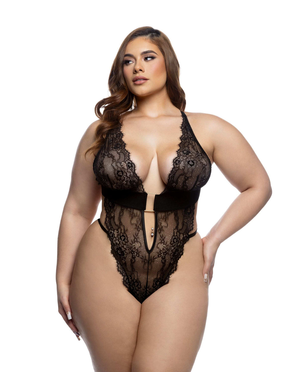Roma Confidential LI809 Fever Dream Teddy Lingerie - Roma Confidential - Flyclothing LLC