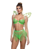 Roma Confidential LI815 Happy Thoughts Pixie 3pc Set Lingerie - Roma Confidential - Flyclothing LLC