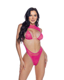 Roma Confidential LI848 Showgirl Keyhole Romper - Roma Confidential - Flyclothing LLC