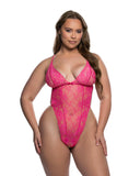 Roma Confidential LI862 Lace Essentials Teddy - Roma Confidential - Flyclothing LLC