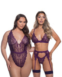 Roma Confidential LI863 Lace Fetish 2-Piece Set - Roma Confidential - Flyclothing LLC