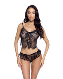 Roma Costume Lace Essentials Cami 2-Piece Set