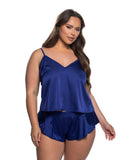 Roma Confidential LI869 Satin Essentials Cami 2-Piece Set - Roma Confidential - Flyclothing LLC