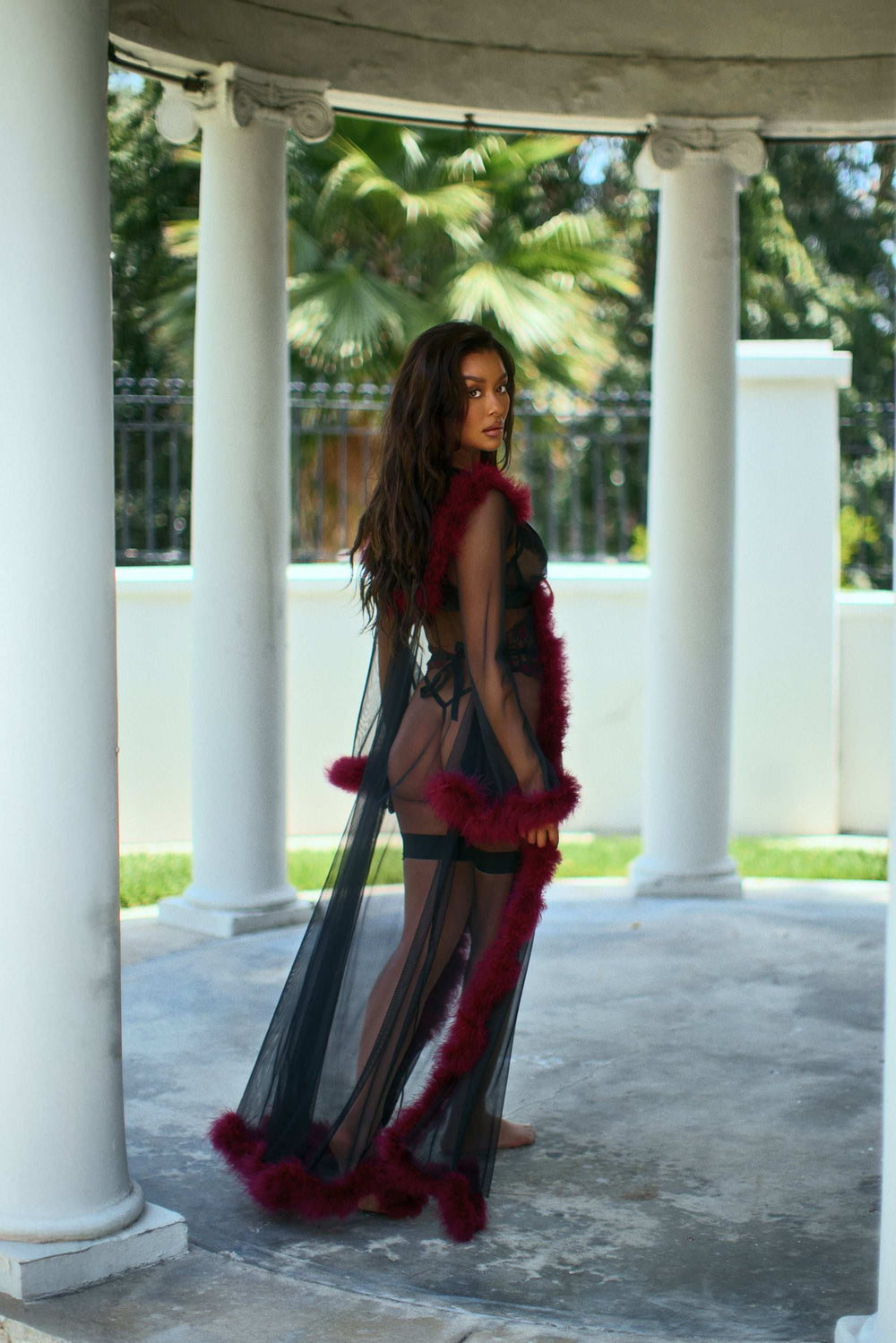 Roma Confidential LI888 Fantasy Luxe Glam Robe - Roma Confidential - Flyclothing LLC