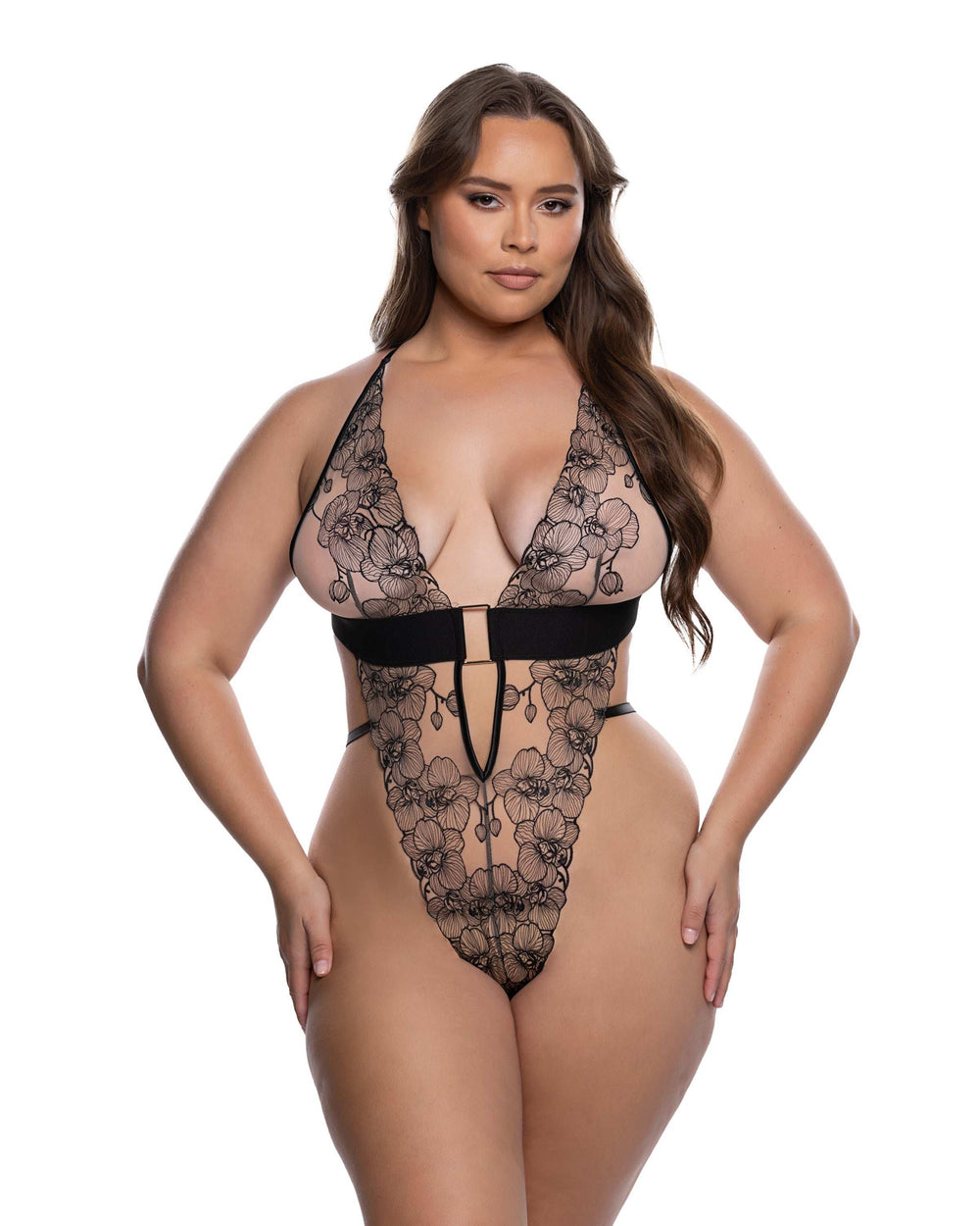 Roma Confidential LI889 Orchid Blossom Teddy - Roma Confidential - Flyclothing LLC