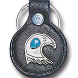 Leather Keychain - Southwest Eagle - Siskiyou Originals - Flyclothing LLC