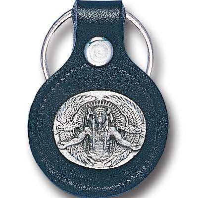 Leather Keychain - Great Spirit - Siskiyou Originals - Flyclothing LLC