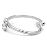 LO4025 - Rhodium Brass Ring with No Stone - Alamode - Flyclothing LLC