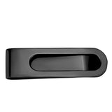 LO4137 - Ruthenium Brass Money clip with No Stone - Alamode - Flyclothing LLC
